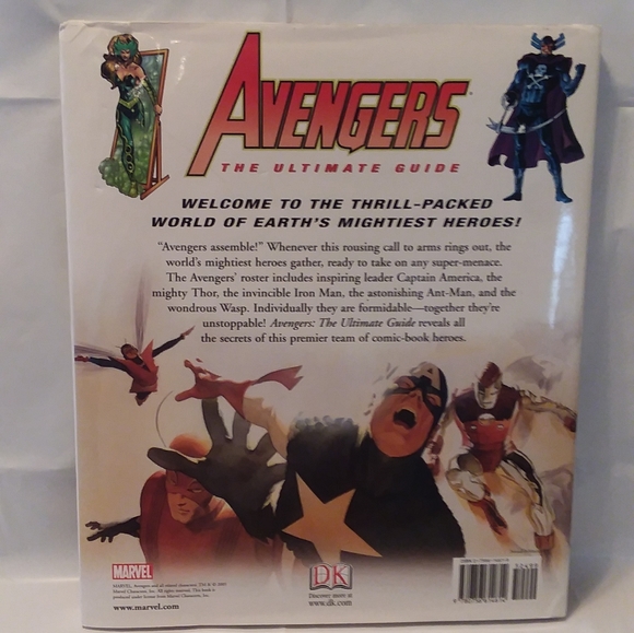 Avengers Ultimate Guide Hardcover Book - Picture 6 of 9